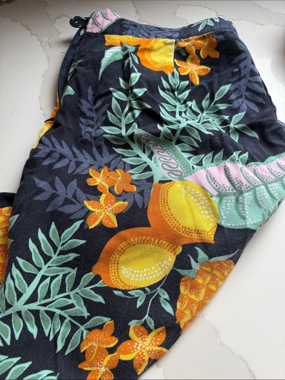 Anthropologie size 30 - pants with Citrus Motif